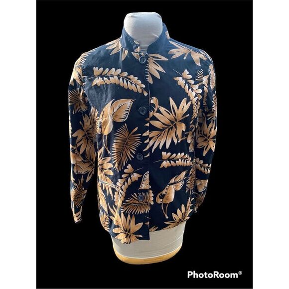 Laura Ashley Mandarin Collar Jacket Lined - Picture 3 of 12